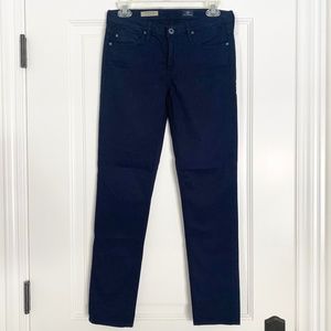 AG Steve Slim Straight Ankle Brushed Cotton Stretch Jeans - 26